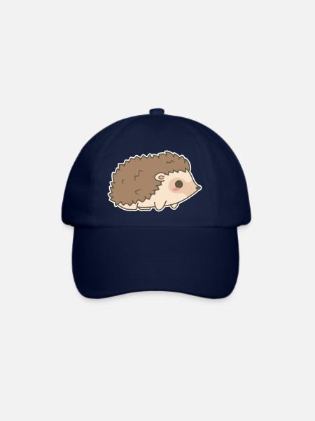 Igel - Baseballkappe - Blau/Blau