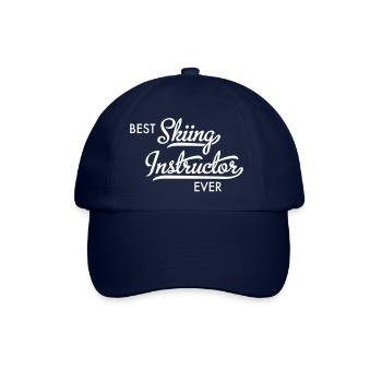 Skilehrer - Baseballkappe - Blau/Blau - Vorne