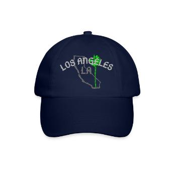 Los Angeles Palme LA - Baseballkappe - Blau/Blau - Vorne