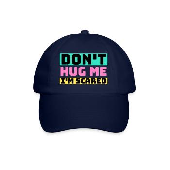 Umarme mich nicht - Baseballkappe - Blau/Blau - Vorne