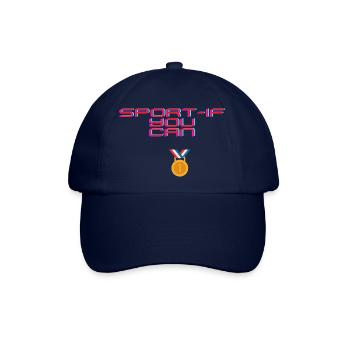 SPORT-WENN SIE KÖNNEN - Baseballkappe - Blau/Blau - Vorne