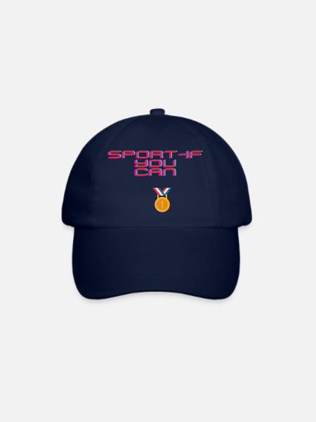 SPORT-WENN SIE KÖNNEN - Baseballkappe - Blau/Blau