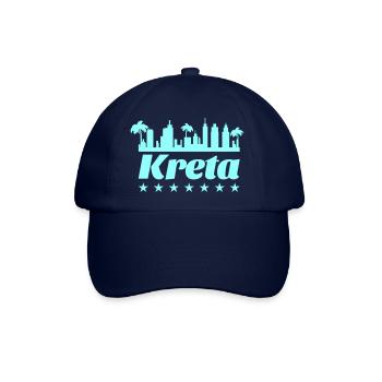 kreta - Baseballkappe - Blau/Blau - Vorne