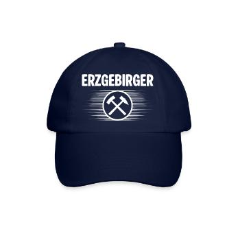 Erzgebirge Heimatliebe - Baseballkappe - Blau/Blau - Vorne