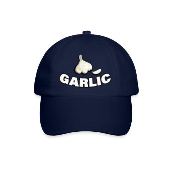 GARLIC - Baseballkappe - Blau/Blau - Vorne