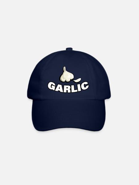 GARLIC - Baseballkappe - Blau/Blau