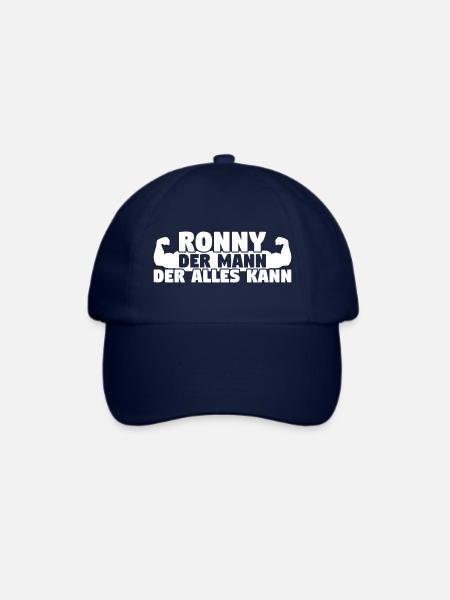 Ronny Der Mann Der Alles kann - Baseballkappe - Blau/Blau