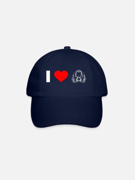 Dackel-Liebe - Baseballkappe - Blau/Blau
