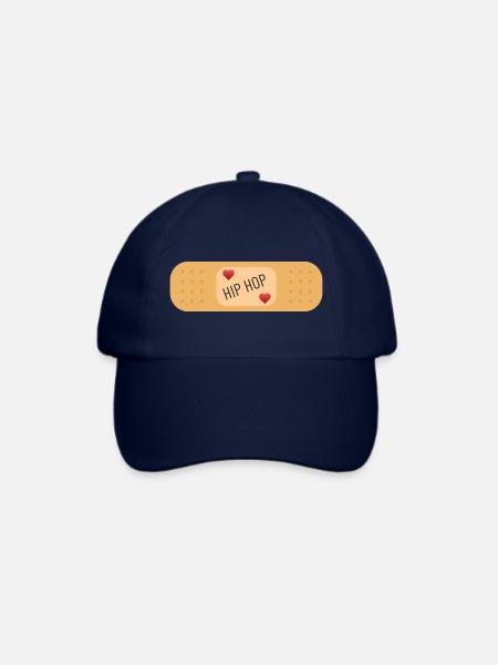 Hip hop Tanz Musik - Baseballkappe - Blau/Blau