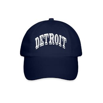 Detroit - Baseballkappe - Blau/Blau - Vorne