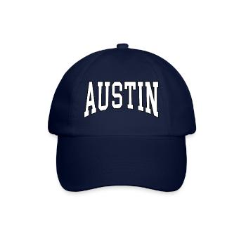 Austin - Baseballkappe - Blau/Blau - Vorne
