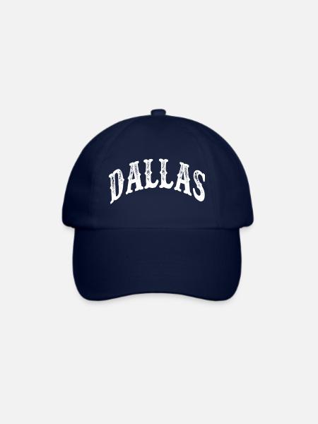 Dallas - Baseballkappe - Blau/Blau