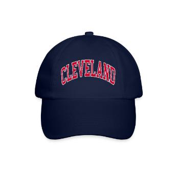 Cleveland - Baseballkappe - Blau/Blau - Vorne