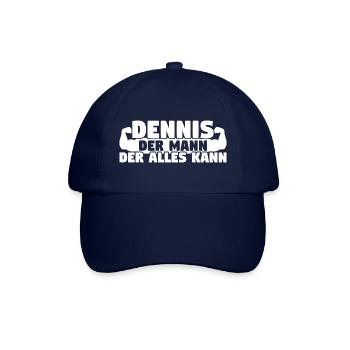 Dennis Der Mann Der Alles kann - Baseballkappe - Blau/Blau - Vorne