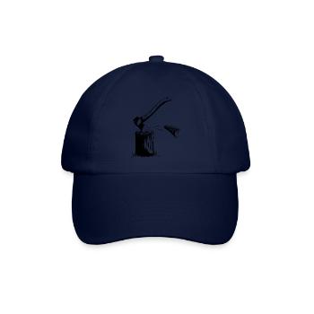 Axt & Brennholz - Baseballkappe - Blau/Blau - Vorne