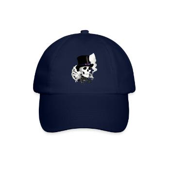 skull England - Baseballkappe - Blau/Blau - Vorne