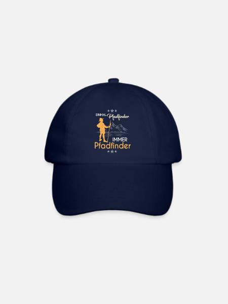Einmal Pfadfinder immer Pfadfinder - Baseballkappe - Blau/Blau