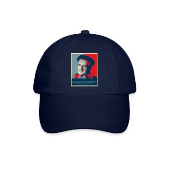 "Lassalle-Obama für Präsidenten" - Baseballkappe - Blau/Blau - Vorne