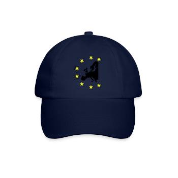 europa - Baseballkappe - Blau/Blau - Vorne