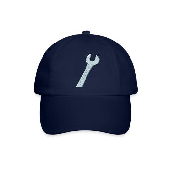 Schraubenschlüssel - Baseballkappe - Blau/Blau - Vorne