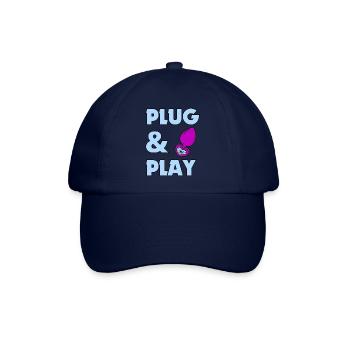 Analsex versautes Geschenk Analverkehr Sex Liebe - Baseballkappe - Blau/Blau - Vorne