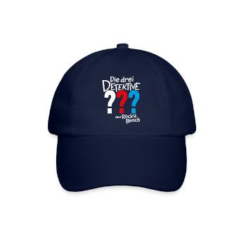 Die Drei ??? Kids aus Rocky Beach - Baseballkappe - Blau/Blau - Vorne