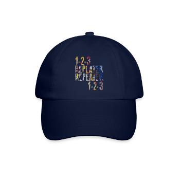 Repeater - Fugazi Song - Baseballkappe - Blau/Blau - Vorne