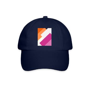 Lesbian Geometrics - Baseballkappe - Blau/Blau - Vorne