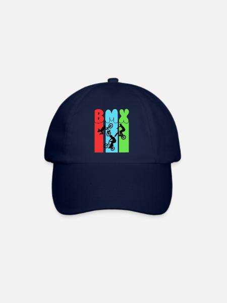 BMX - Baseballkappe - Blau/Blau