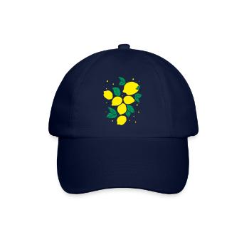 Frische Zitronenfrüchte - Baseballkappe - Blau/Blau - Vorne