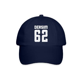 Dersim 62 Türkei Turkiye Geschenk Urlaub TR Türk - Baseballkappe - Blau/Blau - Vorne