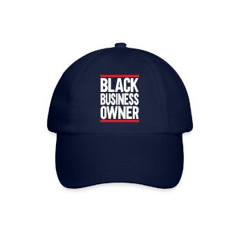 Black Business Owner - Baseballkappe - Blau/Blau - Vorne