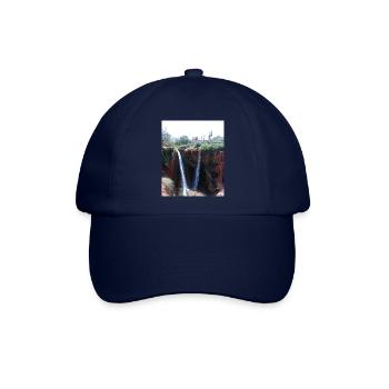 Ouzoud Brunnen 2 - Baseballkappe - Blau/Blau - Vorne