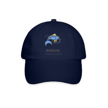 Borkum - Baseballkappe - Blau/Blau - Vorne
