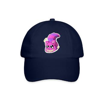 Katze - Baseballkappe - Blau/Blau - Vorne