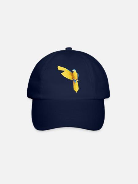 Blauer Papagei - Baseballkappe - Blau/Blau