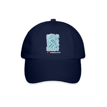 Manchester - Baseballkappe - Blau/Blau - Vorne