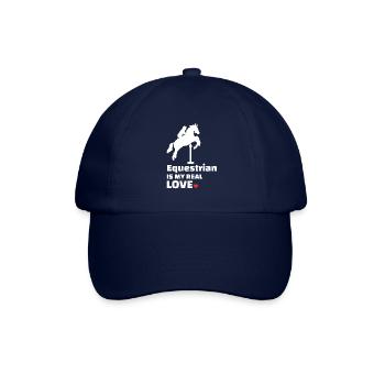 Reiter Pferdeliebhaber - Baseballkappe - Blau/Blau - Vorne