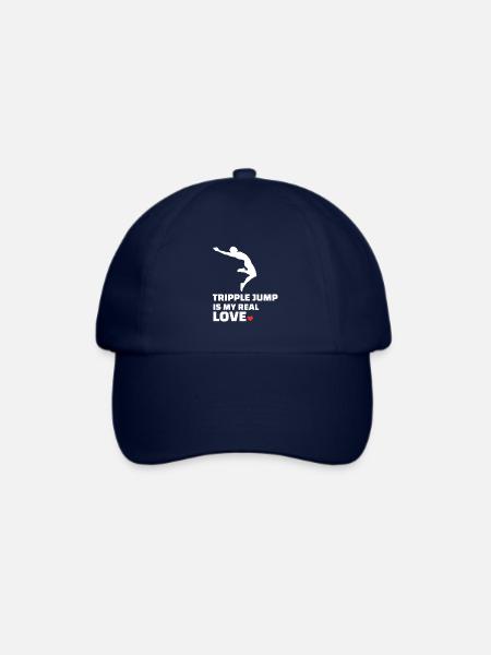 Ich Liebe Dreisprung - Baseballkappe - Blau/Blau