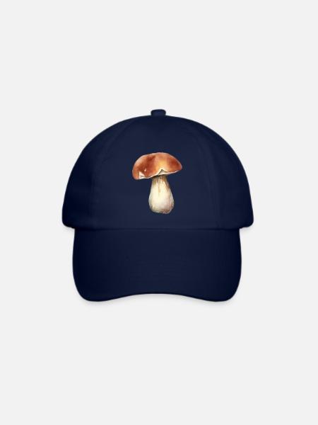 Steinpilz - Baseballkappe - Blau/Blau