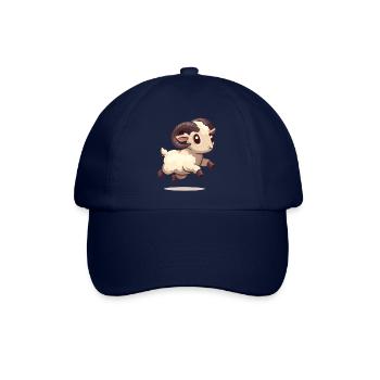 Der kleine Bock - Baseballkappe - Blau/Blau - Vorne