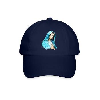 Heilige Maria Maria Madonna Mariana Jungfrau Maria Heilig - Baseballkappe - Blau/Blau - Vorne