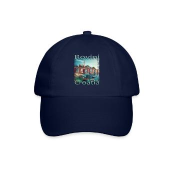 Rovinj Kroatien Adria Küste - Baseballkappe - Blau/Blau - Vorne