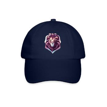 Chrom Königlicher Löwe - Baseballkappe - Blau/Blau - Vorne