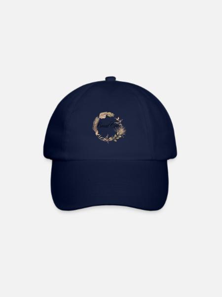 Braut Crew Boho Kranz - Baseballkappe - Blau/Blau