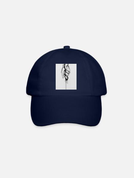Die Hand des Lebens - Baseballkappe - Blau/Blau