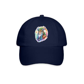 Druide Wasserfarben - Baseballkappe - Blau/Blau - Vorne