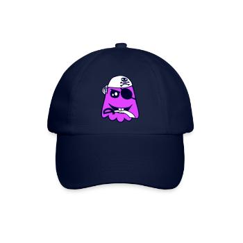 Pirat Geist Lustiges Böses Gespenst Halloween Spaß - Baseballkappe - Blau/Blau - Vorne