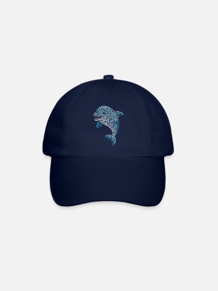 VSP Bubble Delphin - Baseballkappe - Blau/Blau