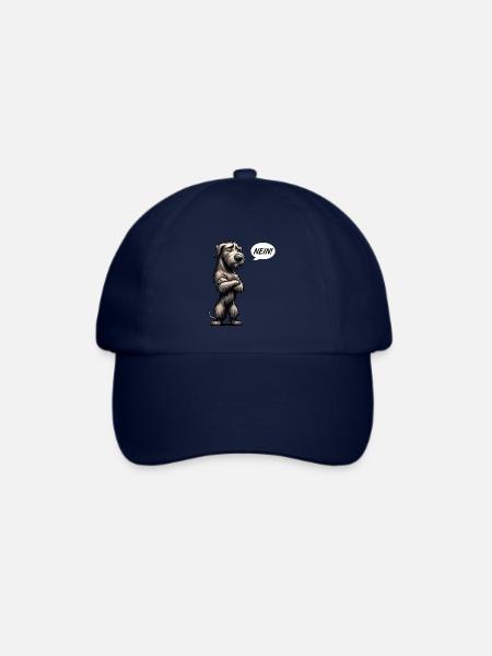 Nein Irischer Wolfshund Wolfshundbesitzer - Baseballkappe - Blau/Blau